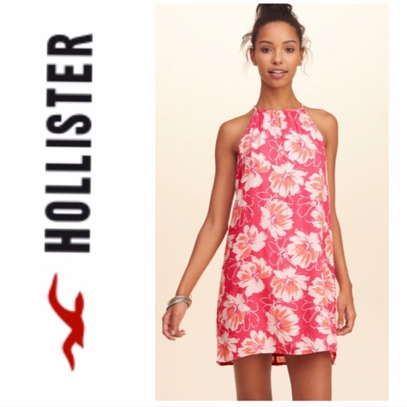 Hollister Dresses & Skirts - Hollister Hawaiian Flower Floral Dress